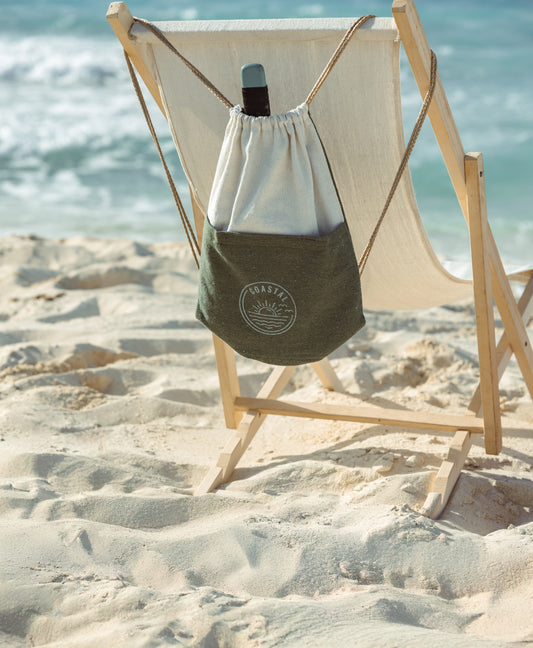 Coastal Drawstring Bag