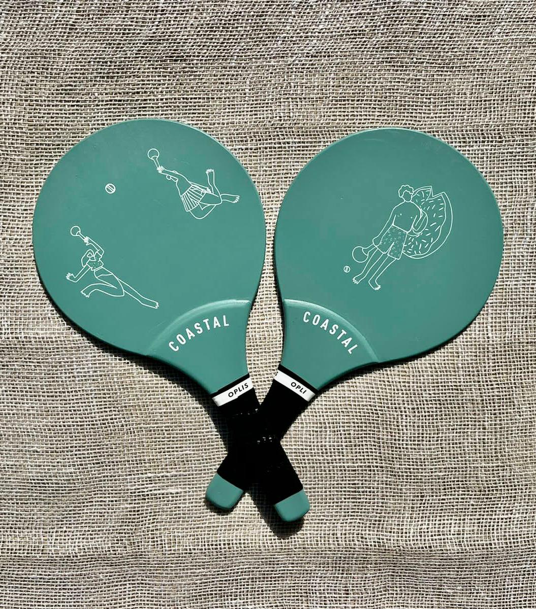Coastal Teal Racket Set