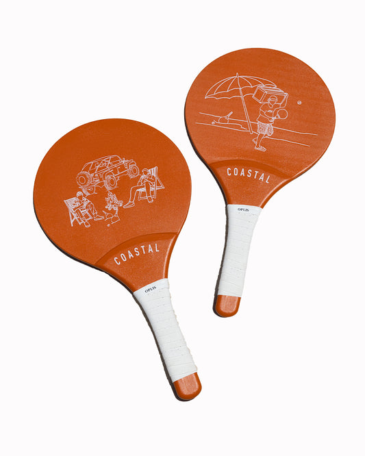 Coastal Orange Racket Set